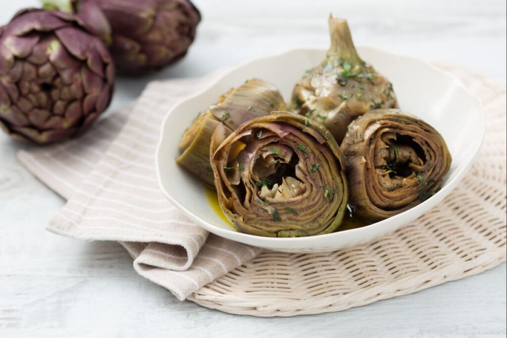 Roman Style Artichokes (Carciofi alla Romana)