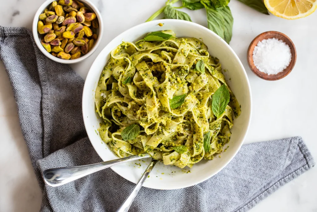 CLASSIC PISTACHIO PESTO PASTA