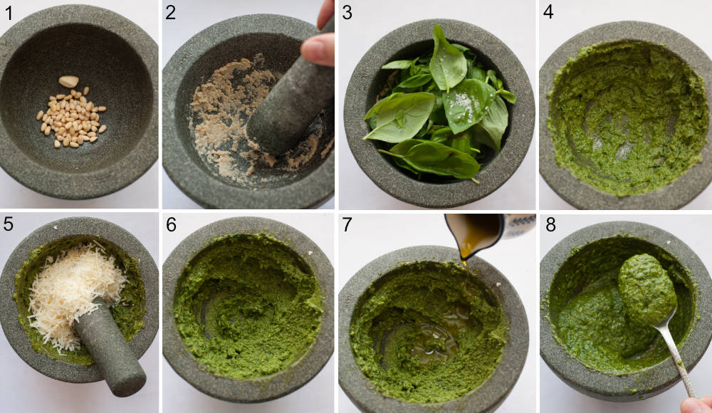 STEP-BY-STEP GUIDE TO MAKING TRADITIONAL BASIL PESTO