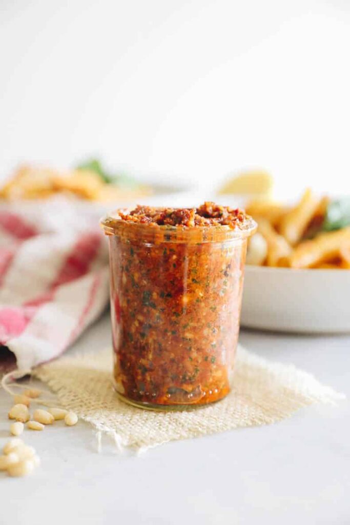 HEALTH BENEFITS OF SUN DRIED TOMATO PESTO