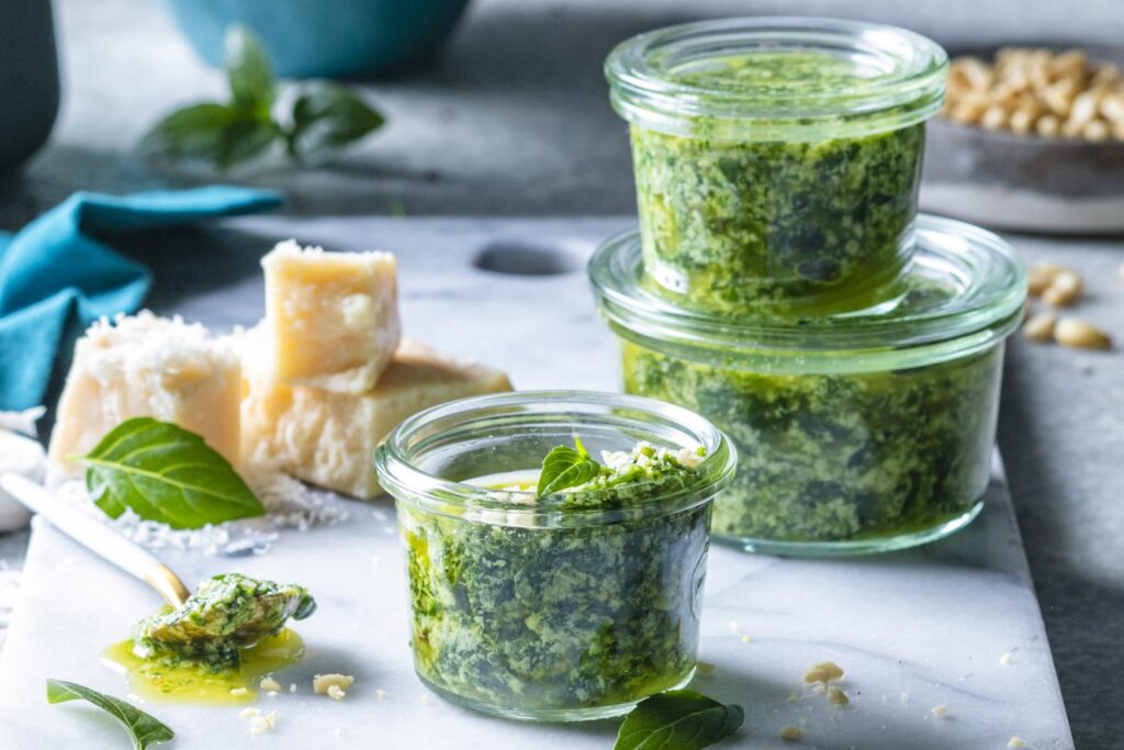 Tips on Storing and Preserving Basil Pesto 