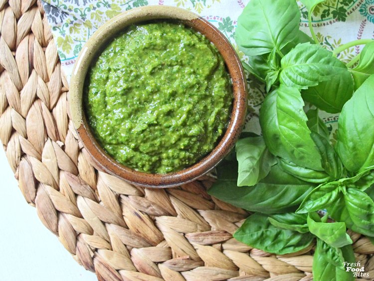 NUT-FREE BASIL PESTO