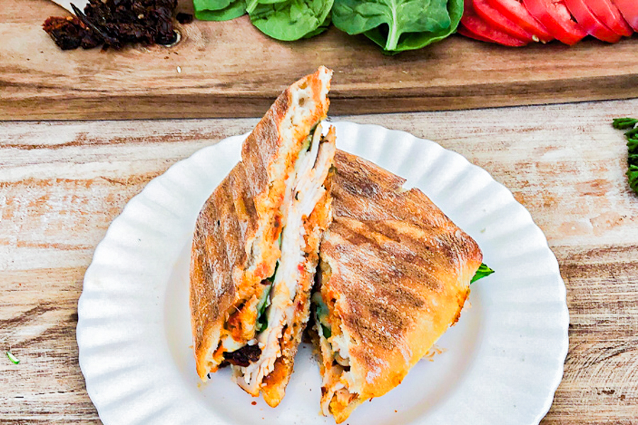 Sun Dried Tomato Pesto can transform a simple sandwich