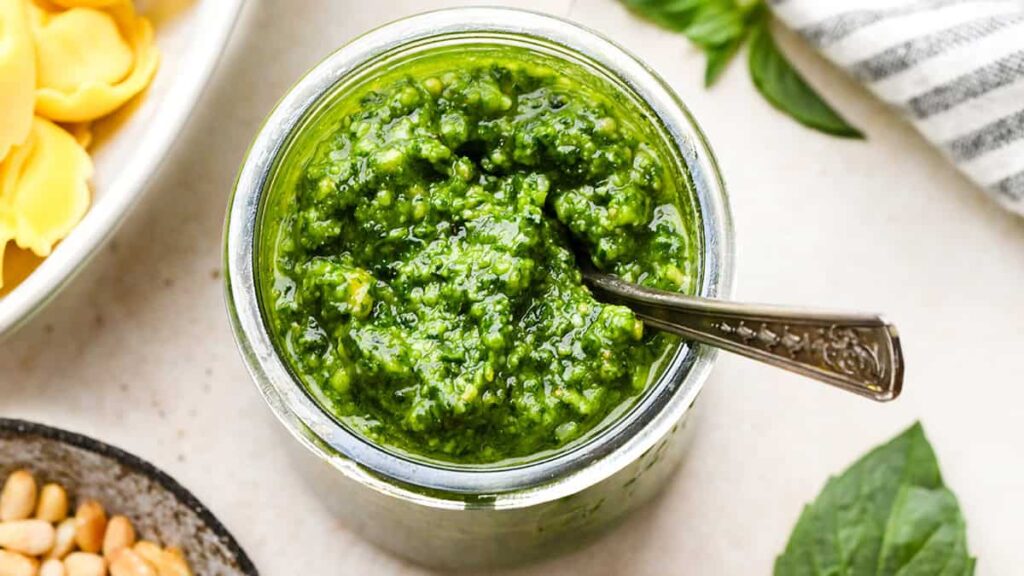 HOW TO MAKE TRADITIONAL BASIL PESTO