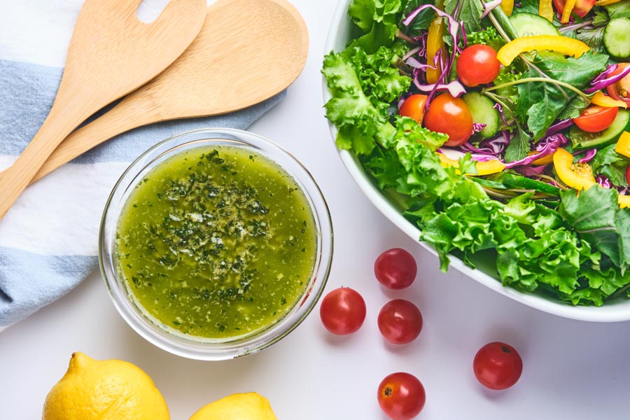 Pairing Basil Pesto with Salad Dressings