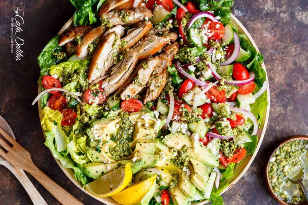 Pesto Chicken Salad