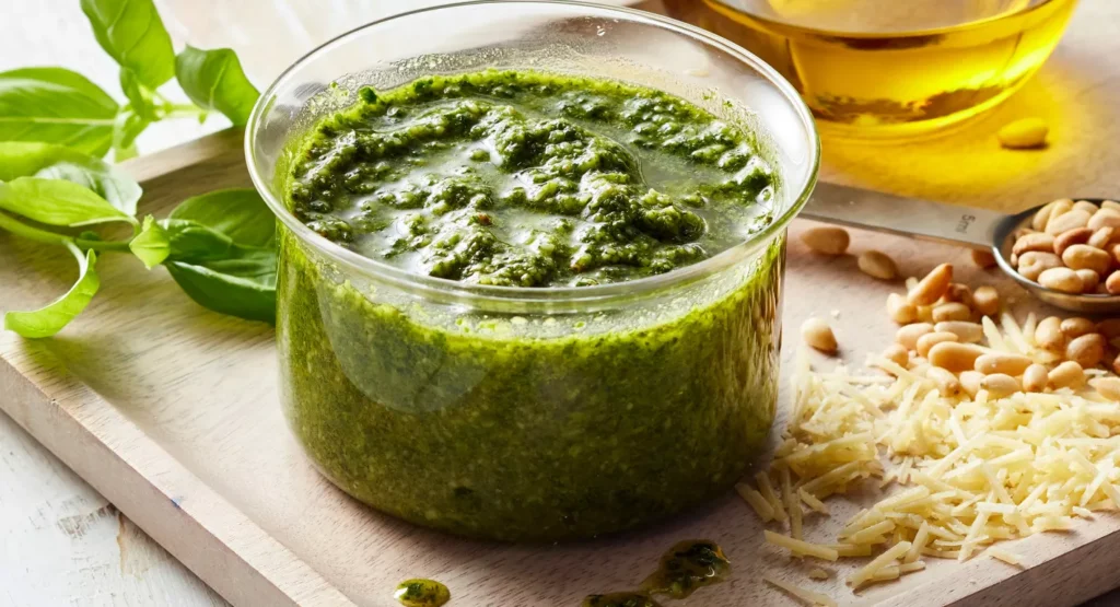 make a big batch, portion pesto smartly, and get ready for a week of delicious, green-powered meals.