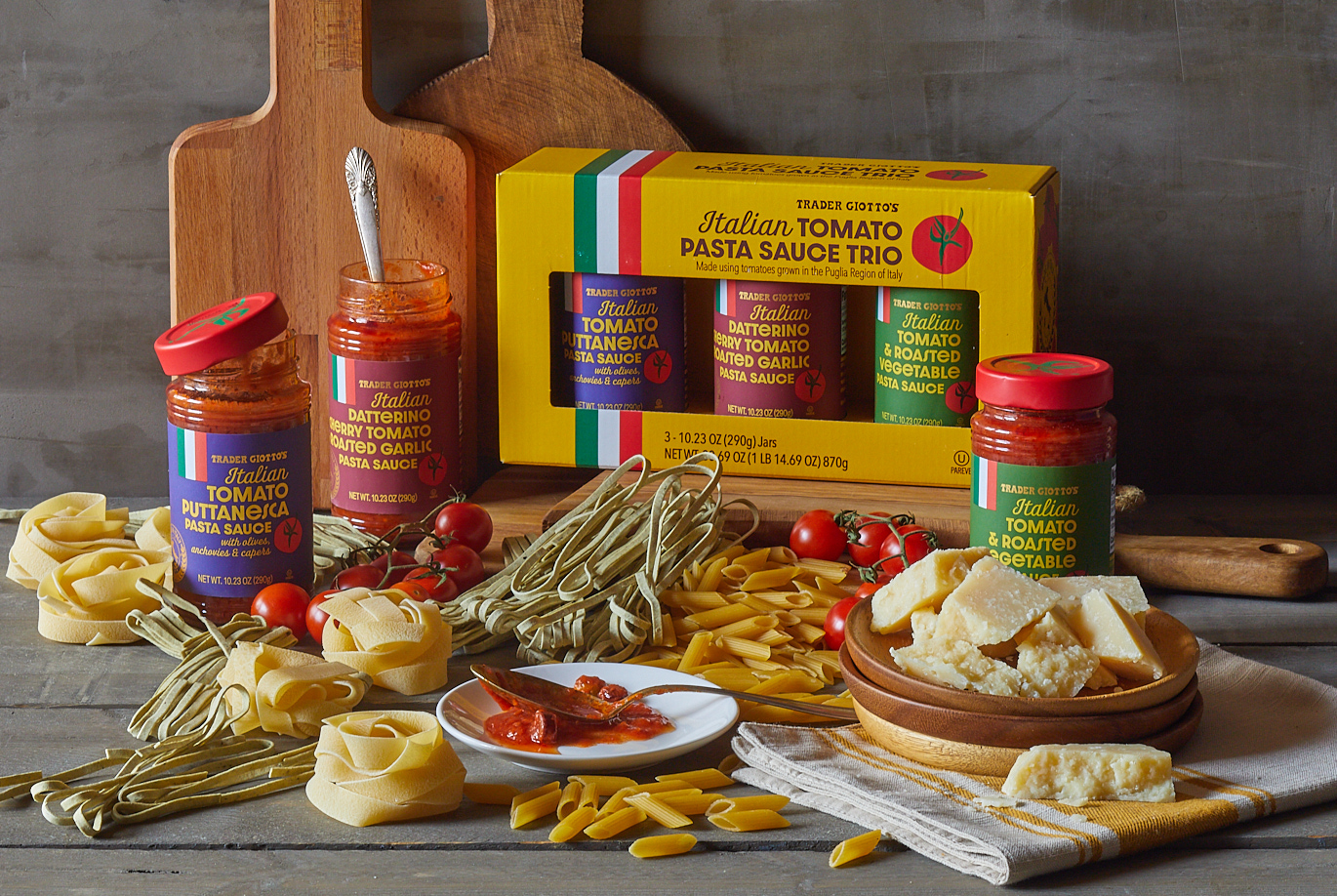 Pasta Sauces — Trader Giotto's Line