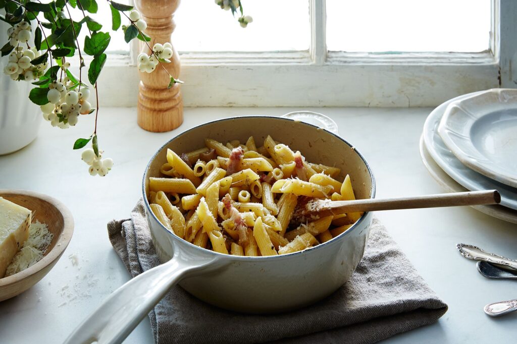 THE HISTORY AND ORIGINS OF PASTA ALLA GRICIA
