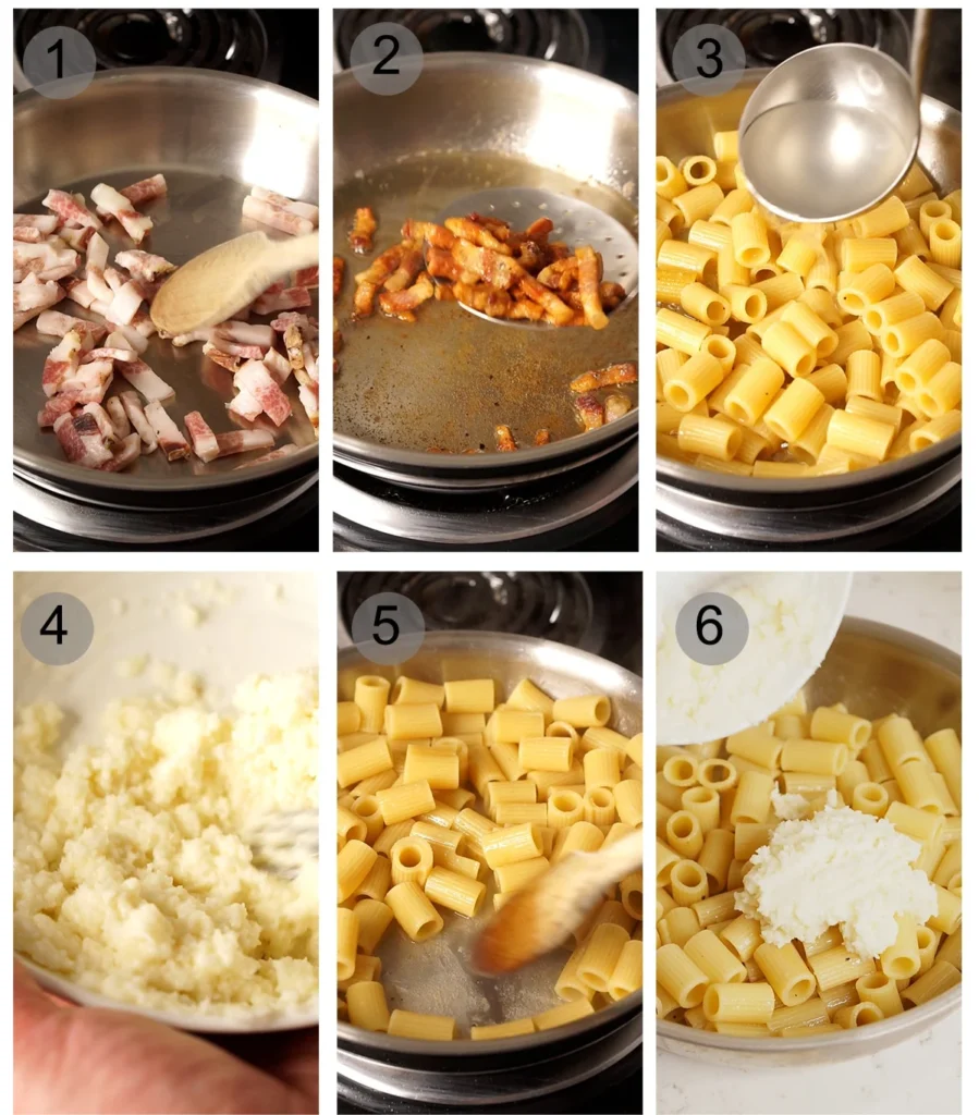 HOW TO MAKE PASTA ALLA GRICIA