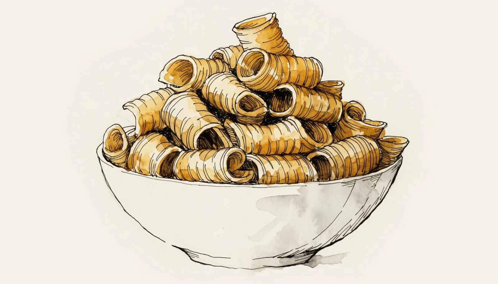 Casarecce: The Rolled Scroll from Sicily