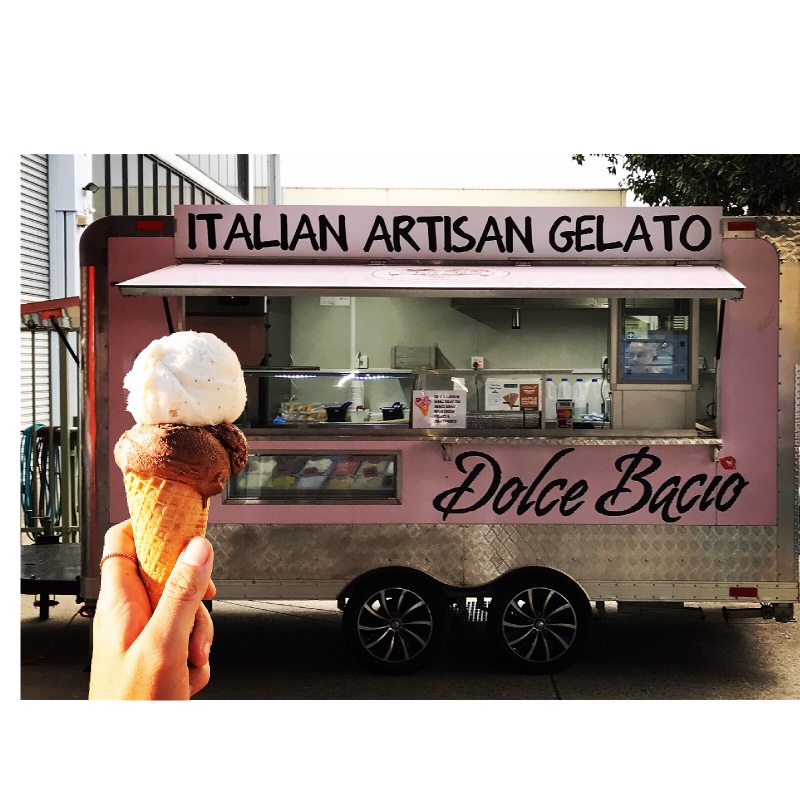 This Italian food truck specializes in artisanal gelato and sorbet