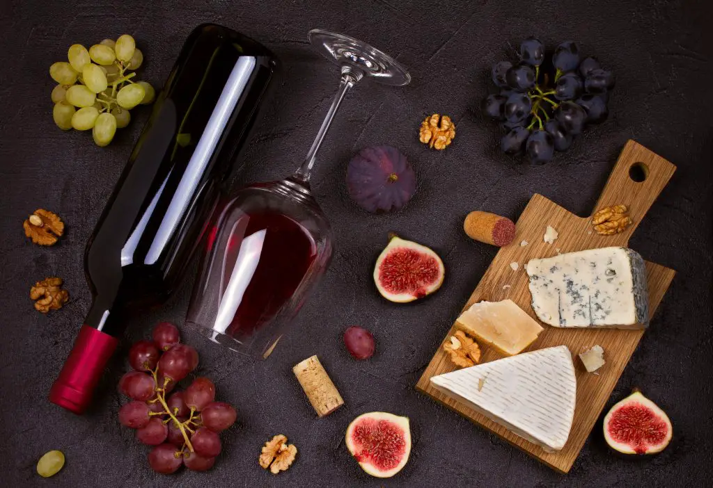 Italian food besides pizza and pasta creamy bliss of Gorgonzola,Paired with a glass of Chianti or Barolo