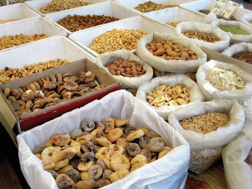 Popular Italian food originated in Sicily Almonds and pistachios 