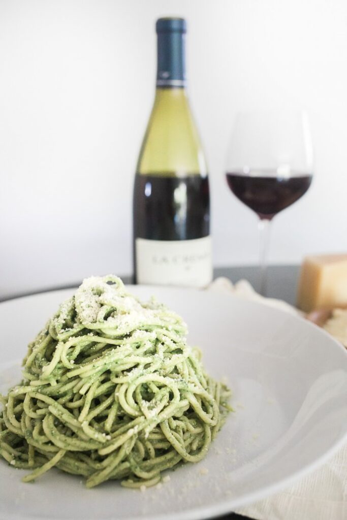 Pairing Wines with Pistachio Pesto Dishes