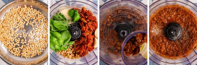 Step-by-Step Recipe for Sun Dried Tomato Pesto