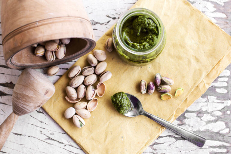 How to Make Classic Pistachio Pesto