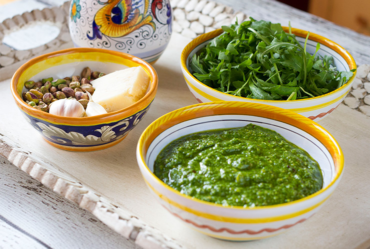 Pistachio Pesto in Italian Cuisine