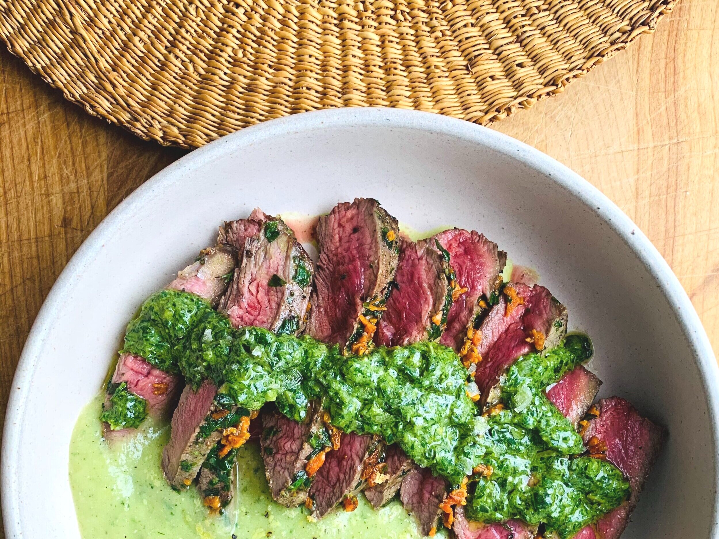 Pairing Basil Pesto with meats