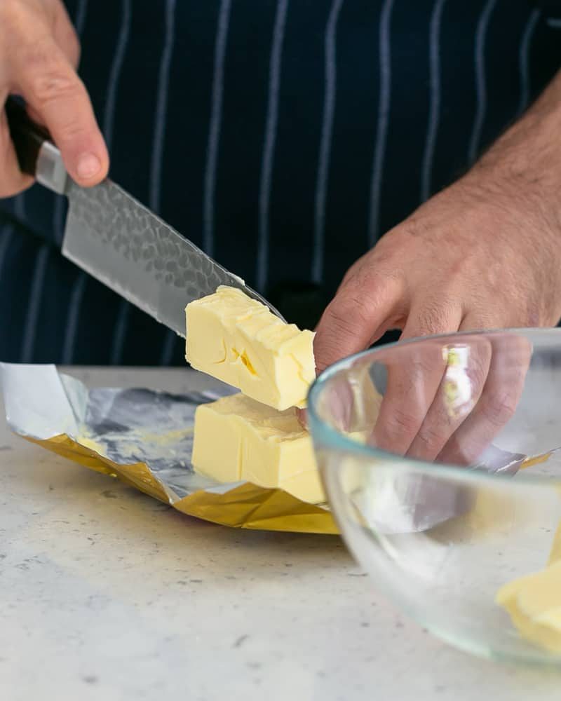 Preparing Brown Butter Sauce for Pasta