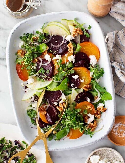 Beet and Goat Cheese Salad