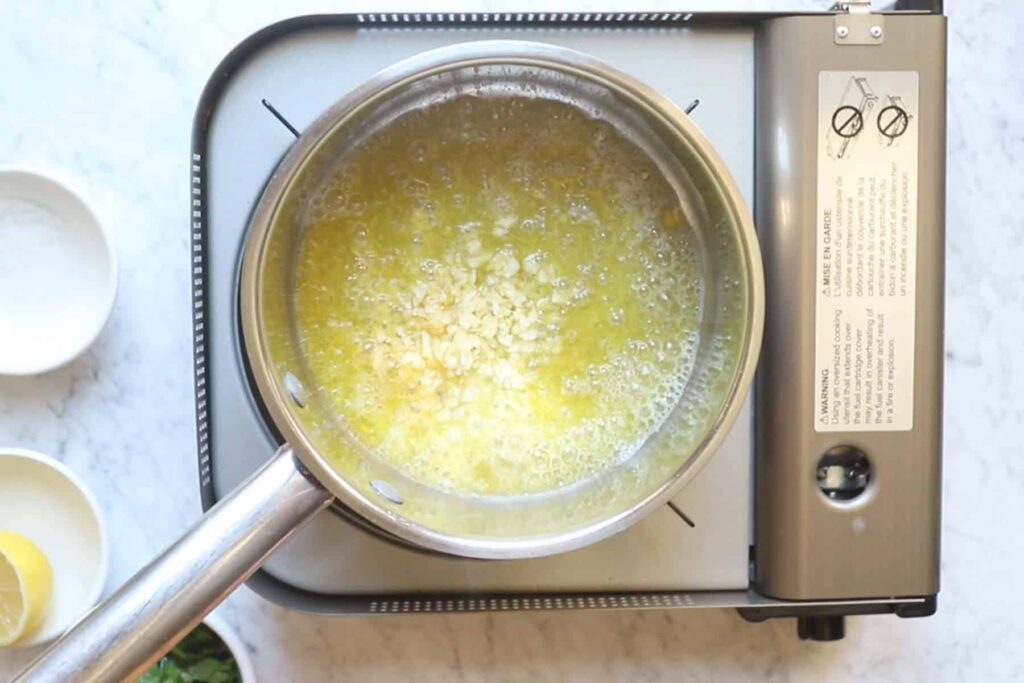 Stovetop Reheating Butter Sauce