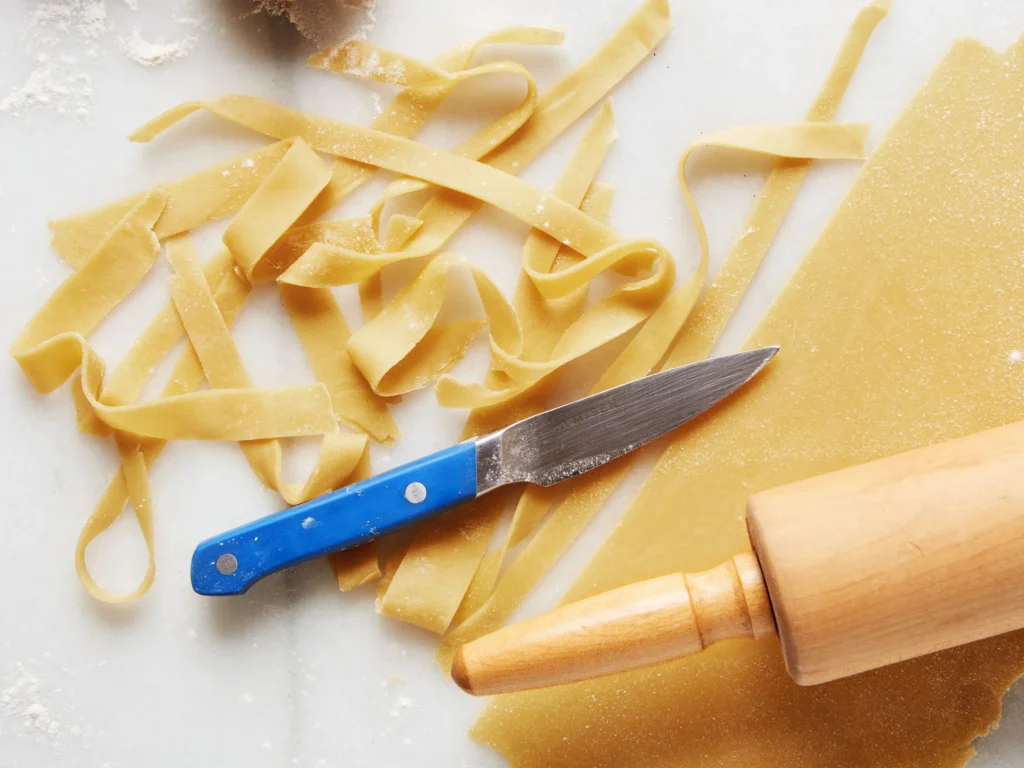 Tools and Ingredients TO MAKE FRESH PASTA FROM SCRATCH