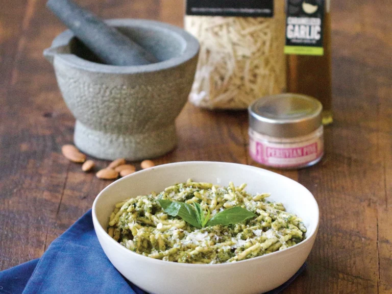 Ligurian Pesto and the History of Trofie Pasta