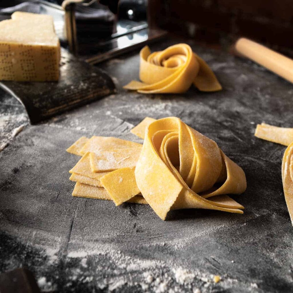 Fresh vs Dried Pappardelle